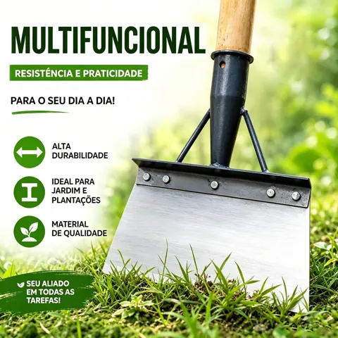 Foto do anúncio: Pá de Limpeza Resistente Uso Geral para Pastagens, Jardins e Propriedades Rurais