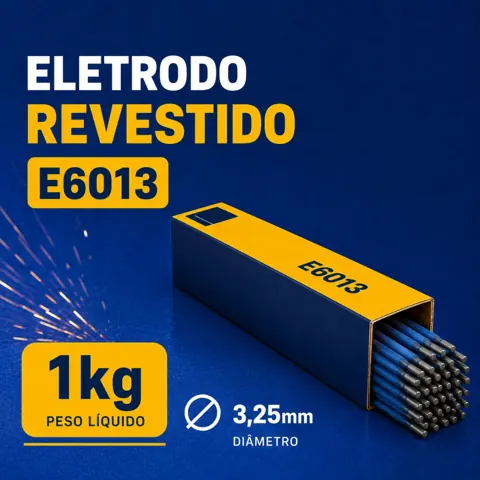 Foto do anúncio: Eletrodo Revestido E6013 3,25mm 1kg Solda Ferro Aço Gerdau