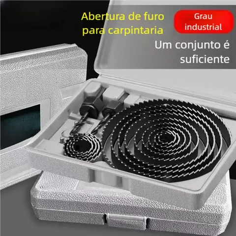 Foto do anúncio: Jogo de Serra Copo Resistente Para Obras Residenciais e Comerciais