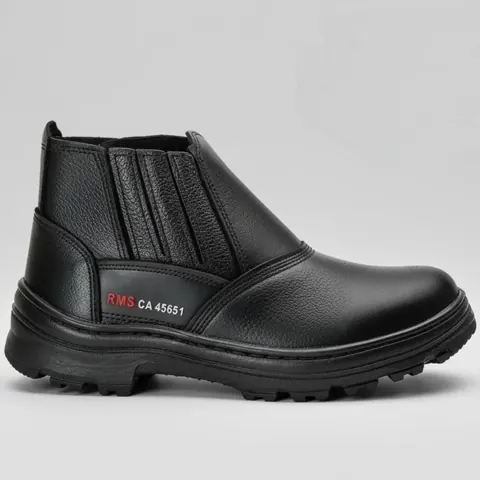 Foto do anúncio: Bota Segurança Botina Premium Couro Reforçado Para Trabalho Com C.A Bico Pvc Epi